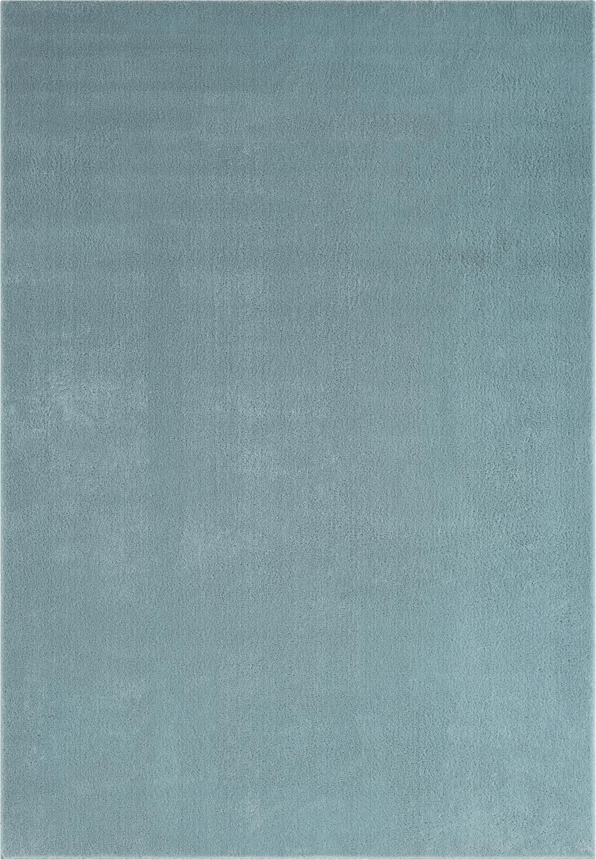 Fellteppich Loft Blau ca. 200x280cm - Blau, KONVENTIONELL, Textil (200/280cm)
