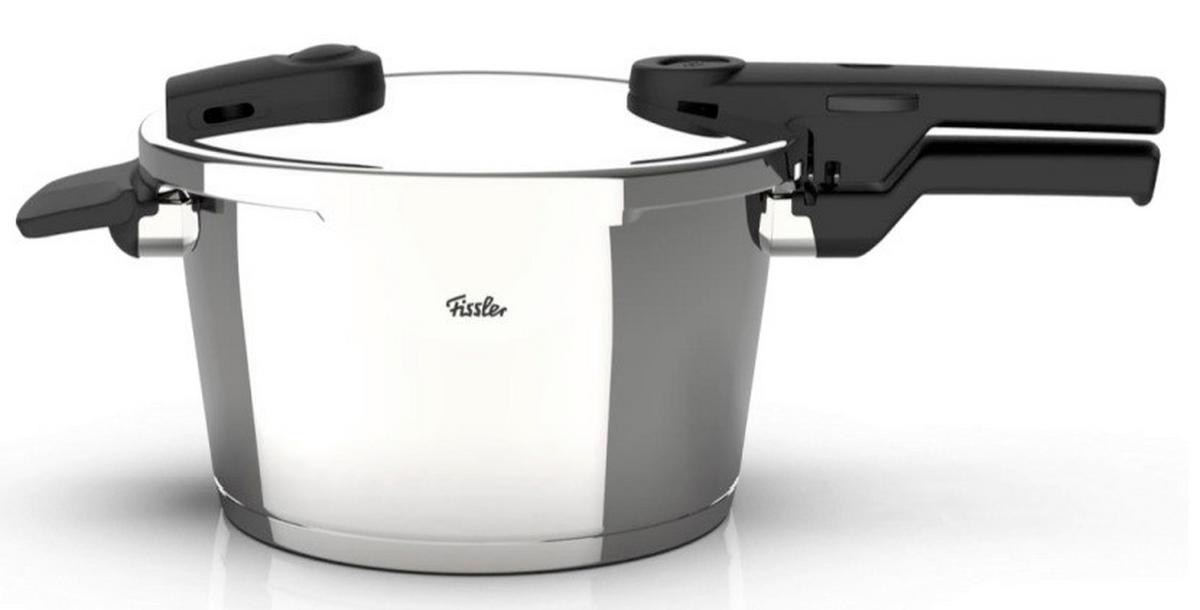 SZYBKOWAR 600-810-10-000/0 FISSLER - kolor srebrny, Basics, metal (26cm) - Fissler