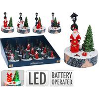 Weihnachtsszene LIN - Multicolor, Kunststoff (9/9/13,3cm)
