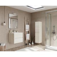 Element Ispod Umivaonika Easy - hrast Bianco/antracit, Moderno, drvni materijal (60/46/51cm)