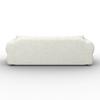 SOFFA MARIE - vit/svart, Modern, trä/textil (232/77/90cm) - Bessagi Home