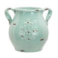 Dekokrug Nephele - Grün, MODERN, Keramik (28,5/24,5/25,5cm) - MÖMAX modern living