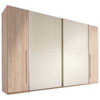 Függesztett Tolóajtós Szekrény Match 2 - bükkszínű/alumíniumszínű, Design (315/225/61cm) - MID.YOU