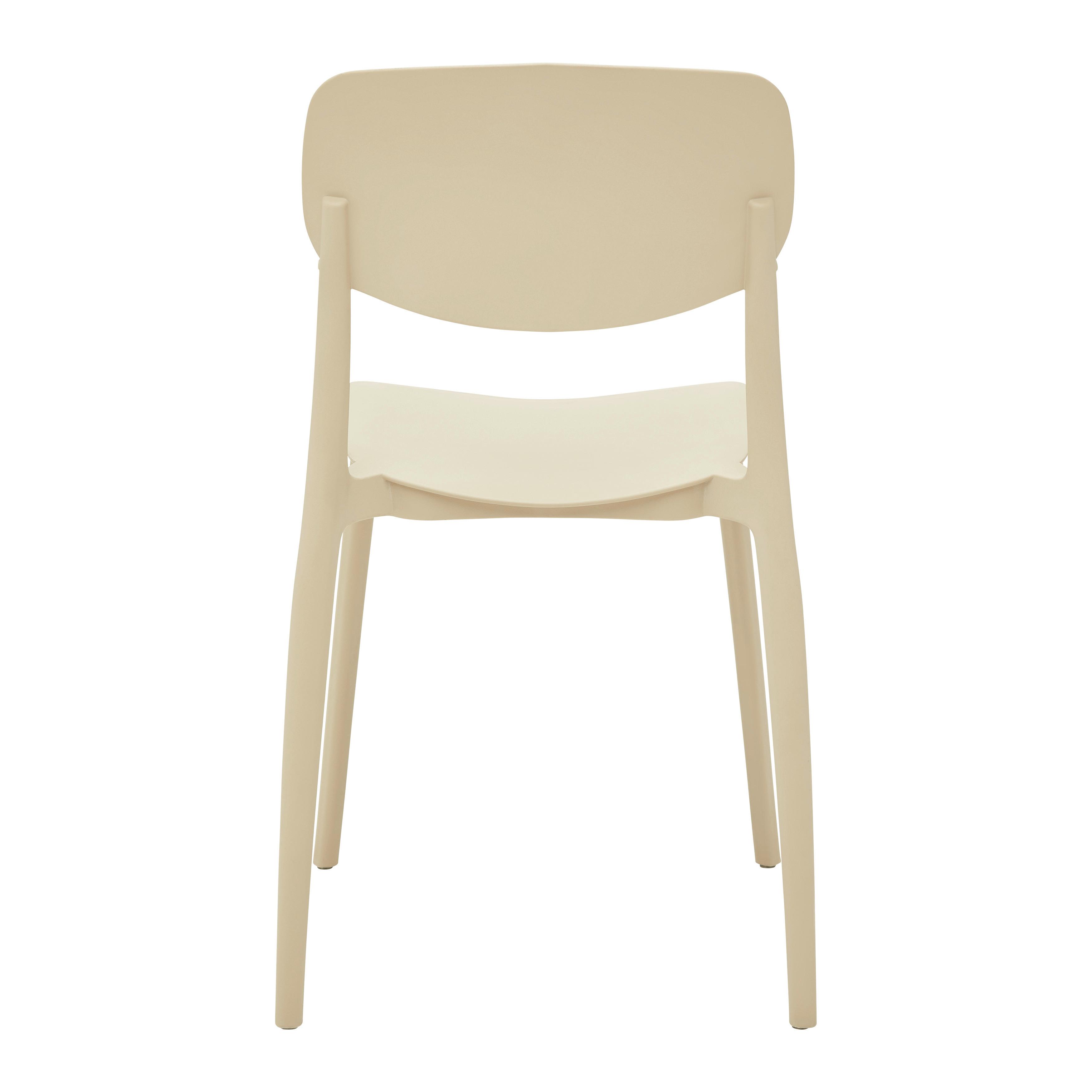 STOL JIRI -BASED/SB- - beige, Modern, plast (44/78/49cm) - Based