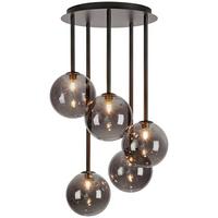 Deckenleuchte Universe Ceiling max. 20 Watt - Schwarz, Basics, Glas/Metall (40/40/68cm) - Markslöjd