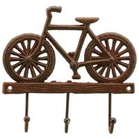 Stenski Obešalnik Bike, Rjava, Železo - rjava, Romantika, kovina (20/20/3cm) - Mömax
