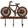 KROKLIST BIKE -SB- - brun, Romantik / Lanthus, metall (20/20/3cm) - Mömax