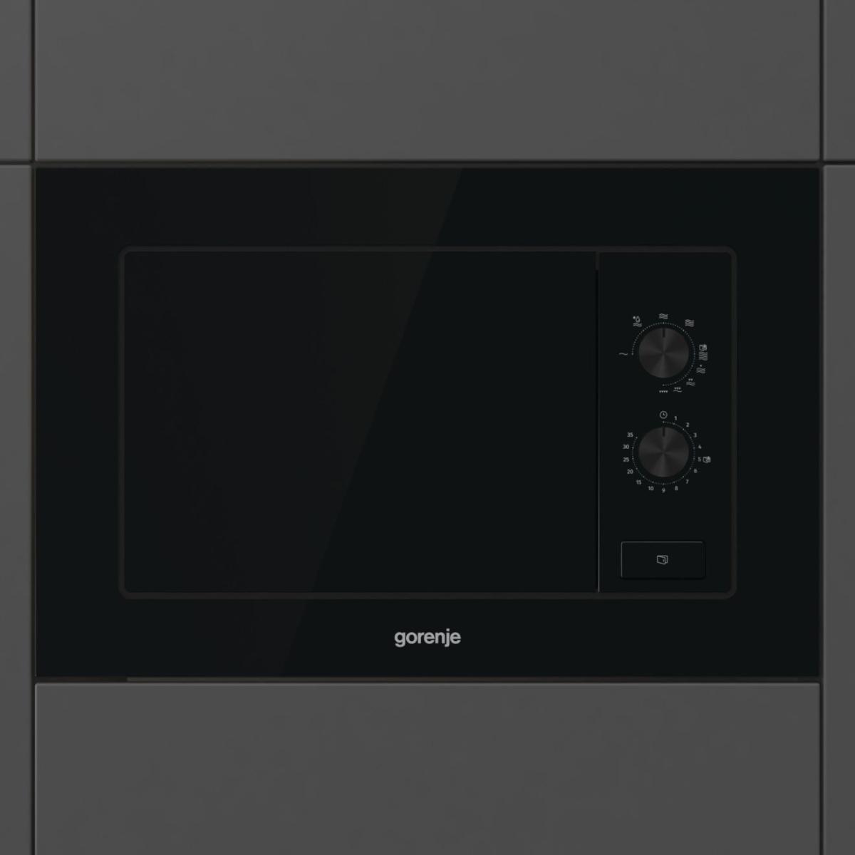Einbaumikrowelle BM171EG1B in Schwarz - MODERN (59,4/38,6/31,7cm) - Gorenje