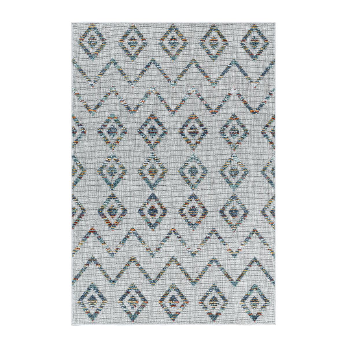 Flachwebeteppich Bahama Multicolor ca. 80x250cm - Multicolor, Design, Textil (80/250cm) - Novel