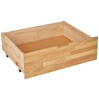 Bettschubkasten Darja in Wildeiche, 2er Set - Wildeiche, Konventionell, Holz/Kunststoff (83/26/68cm) - ecoTree