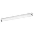 LED-Deckenleuchte Gita 2 max. 24,3 Watt - Chromfarben/Weiß, MODERN, Kunststoff/Metall (90/7,5/7,5cm) LED-Deckenleuchte Gita 2 max. 24,3 Watt - Chromfarben/Weiß, MODERN, Kunststoff/Metall (90/7,5/7,5cm)