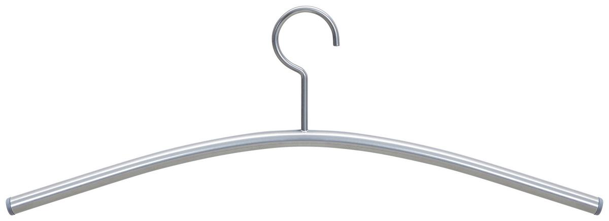 WIESZAK NA UBRANIA KENT - kolor aluminiowy, Basics, metal (45/15/1cm) - Boxxx