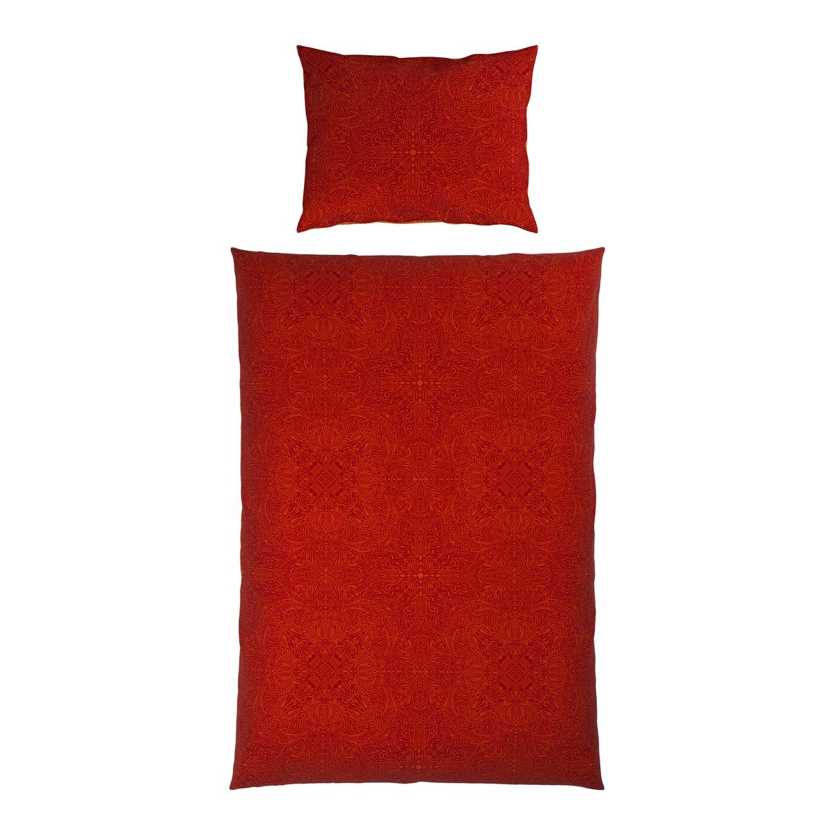 Lenjerie de pat Bella Wende cca. 140x200/50x70 cm - roșu, Modern, textil (140/200cm) - Mömax