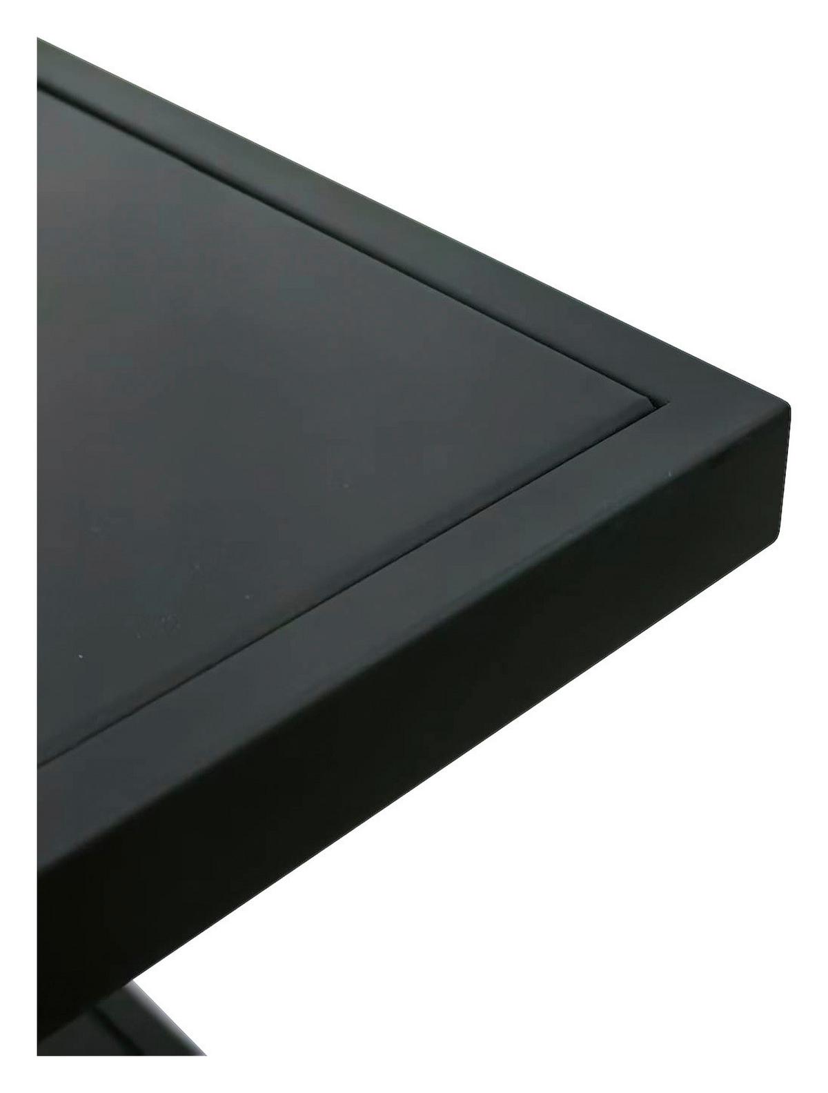 REGAŁ BRUCE - czarny, Basics, metal (25/72/25cm) - Carryhome