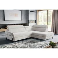 Ugaona Garnitura Romeo - svijetlo siva/crna, Moderno, drvni materijal/tekstil (257/76-95/207-212cm) - Modern Living