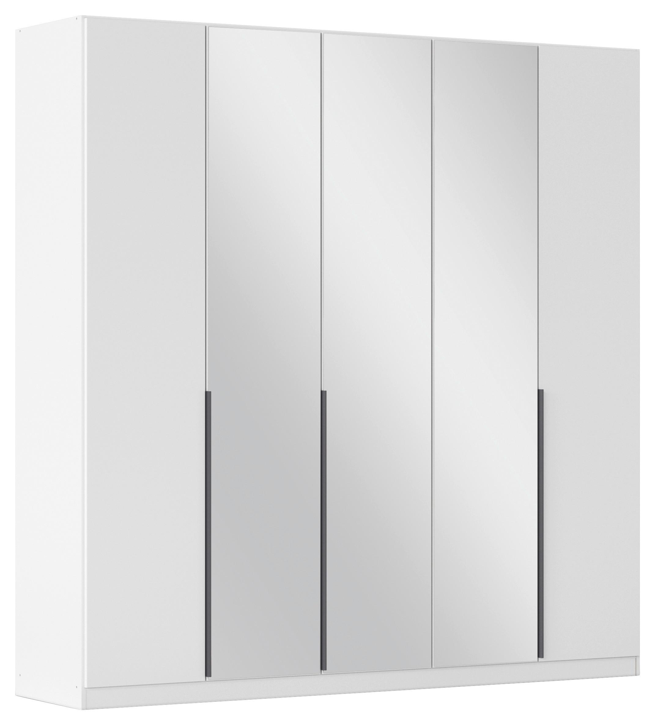 Ormar S Klasičnim Vratima Alabama - bijela/siva, Moderno, drvni materijal/metal (226/229/54cm) - Modern Living