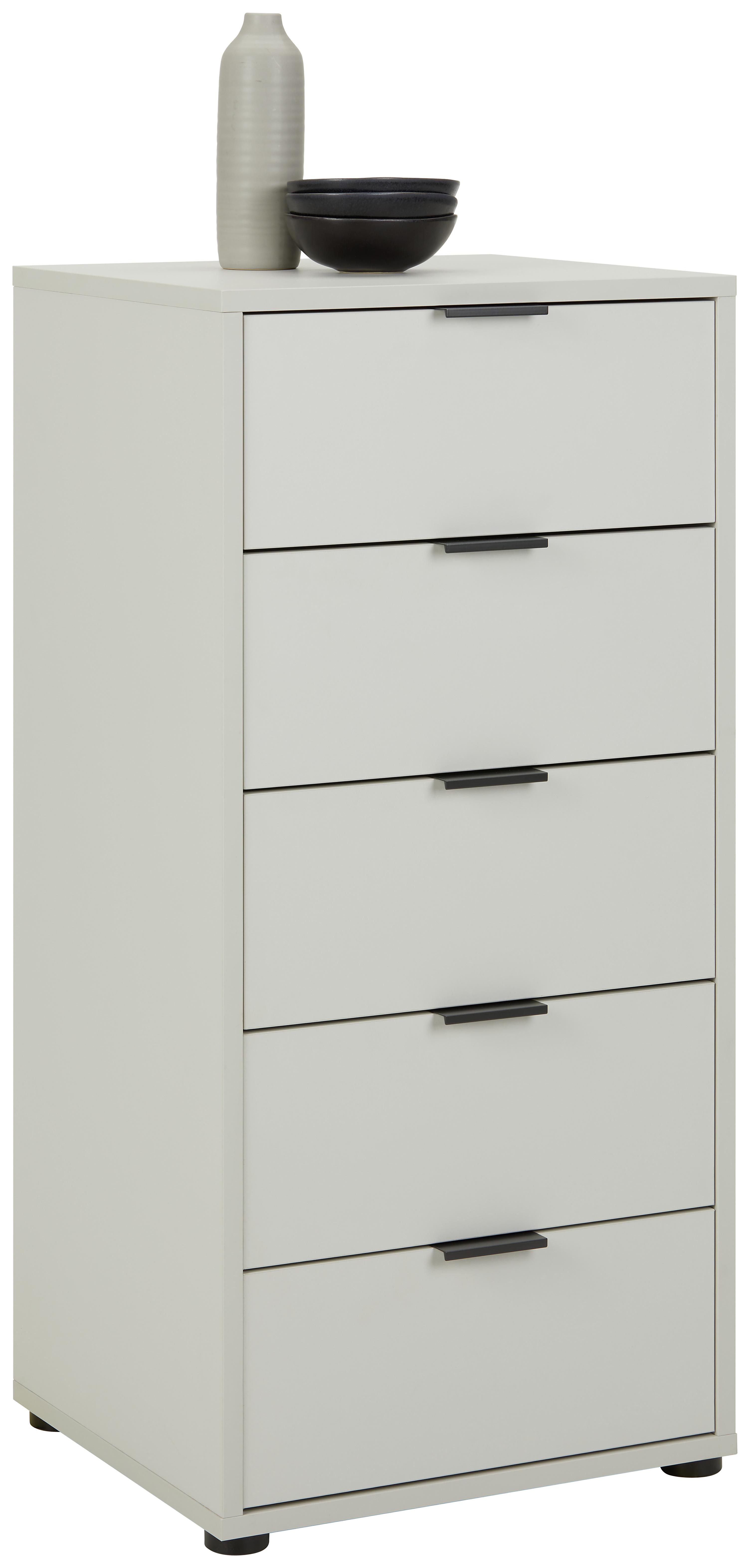 Kommode in Grau - Anthrazit/Grau, MODERN (51/108/45cm) - Premium Living