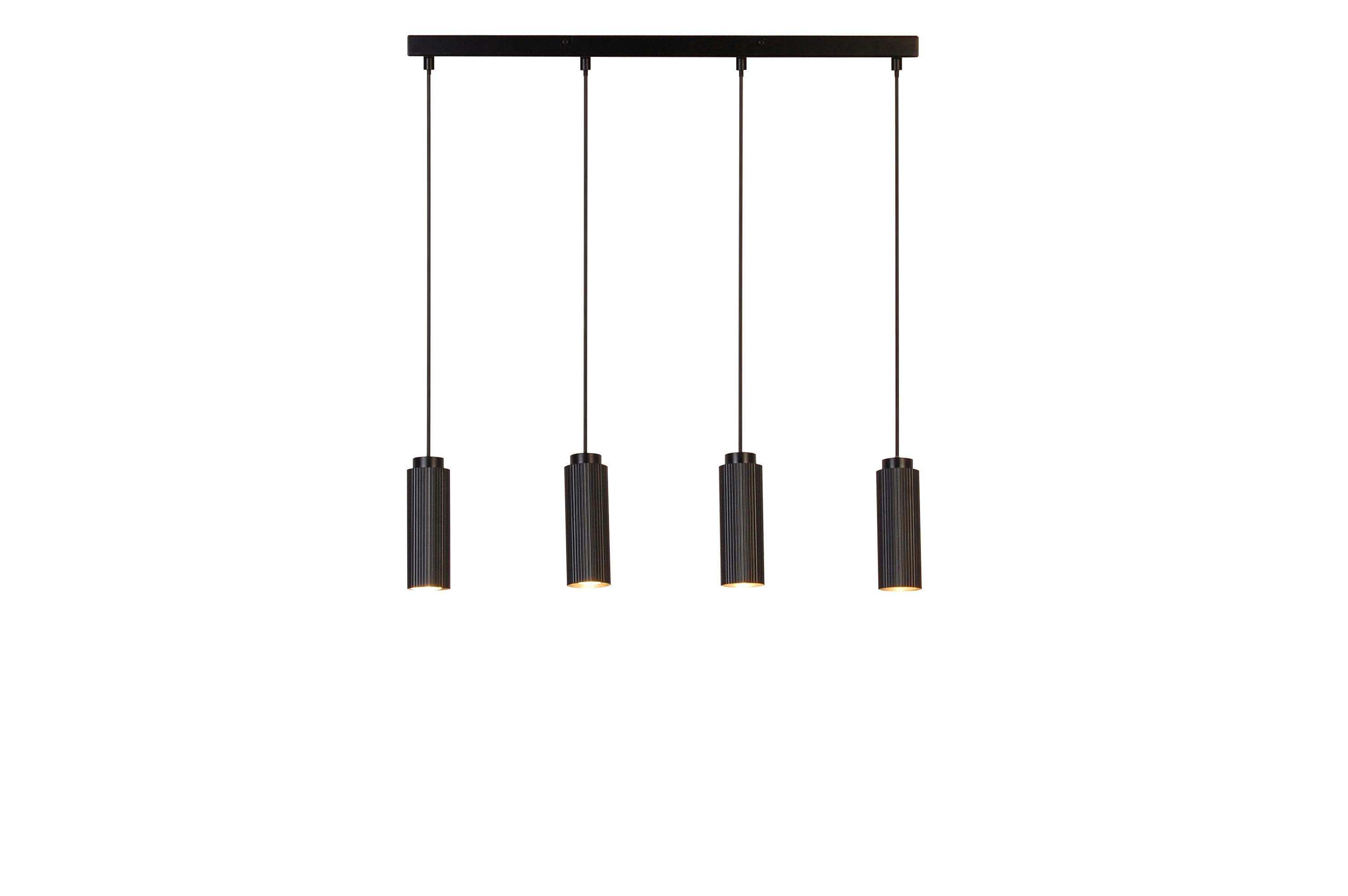 LAMPA WISZĄCA MIAMI - czarny, Trend, metal (65/9/120cm) - Novel