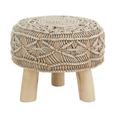 Hocker in Naturfarben - Naturfarben, ROMANTIK / LANDHAUS, Holz/Textil (40/30/40cm) - Zandiara Hocker in Naturfarben - Naturfarben, ROMANTIK / LANDHAUS, Holz/Textil (40/30/40cm) - Zandiara