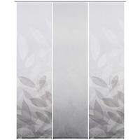 ZASŁONA PANELOWA ABIGAIL - szary, Natur, tkanina (60/245cm) - Novel