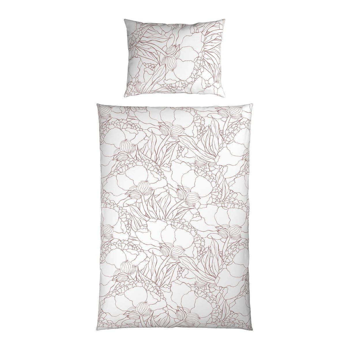 Bettwäsche Emma Altrosa ca. 140x200cm - Altrosa, Textil (140/200cm) - Mömax