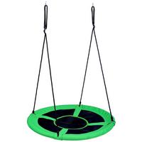 HUŚTAWKA GNIAZDO 613-400922 - zielony/czarny, Konventionell, tworzywo sztuczne/metal (100cm)