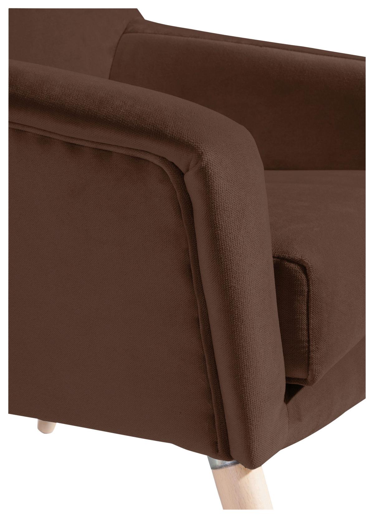 SESSEL ALEGRO - Buchefarben/Braun, Design, Holz/Textil (67/81/71cm) - Max Winzer