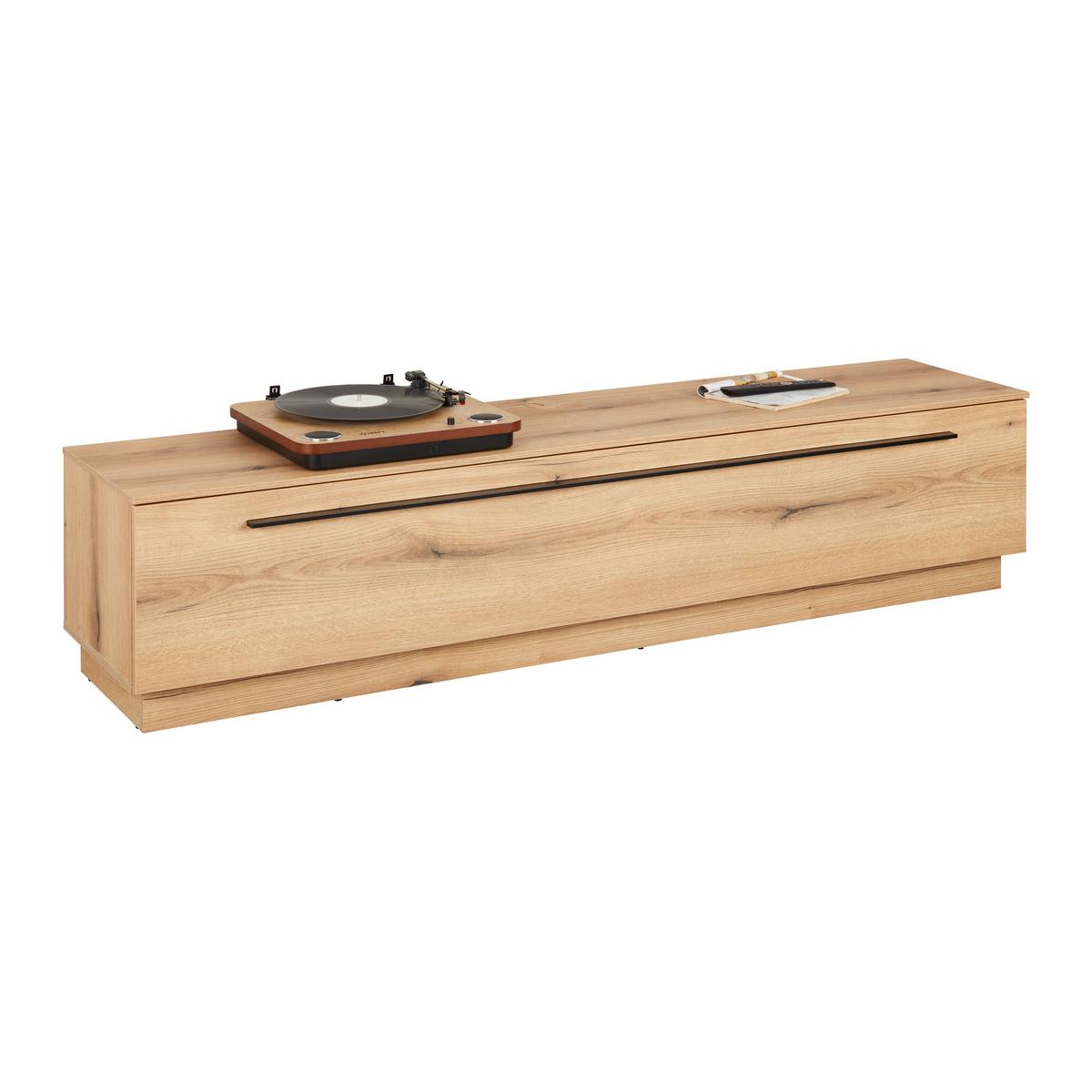 Tv Komoda Mateo - boje hrasta, Moderno, drvni materijal/plastika (180/41/40cm) - Modern Living