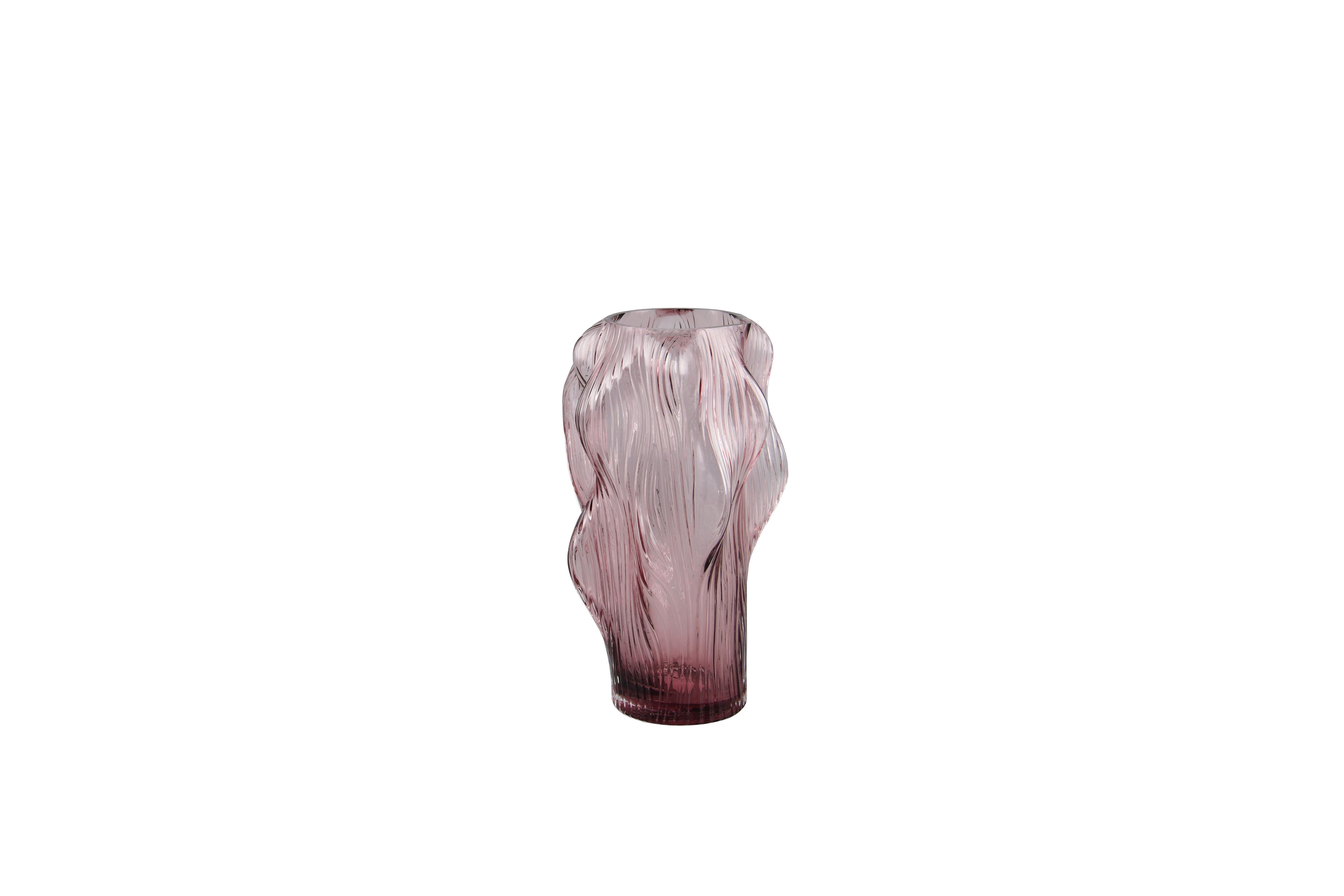 Dekovase Vapor Mokka - Mokka, Basics, Glas (19/19/34,5cm)