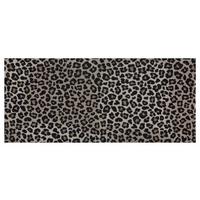 Läufer Siena Schwarz/Beige ca. 67x150cm - Beige/Schwarz, Basics, Textil (67/150cm)
