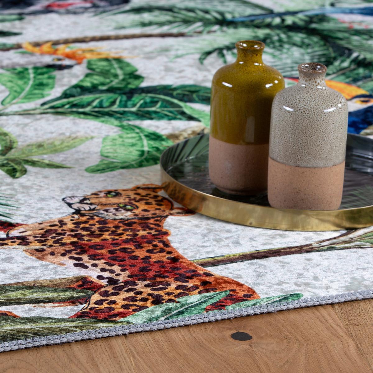 Flachwebeteppich My Exotic Multicolor ca. 160x230cm - Multicolor, Design, Textil (160/230cm) - Obsession