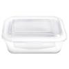 MATBEHÅLLARE FRESH - 1,32L - klar, glas/plast (22,9/17,6/8,3cm) - Mömax