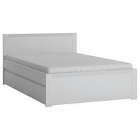 Krevet Novi - bijela/crna, Moderno, drvni materijal/plastika (120/200cm) - Premium Living