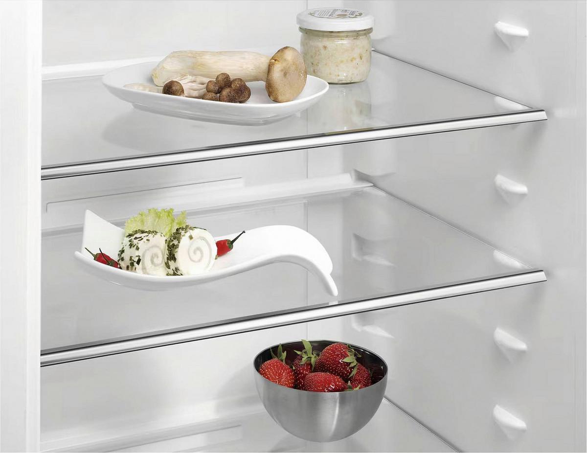 Kühlschrank SFE814D9ZC - Weiß, MODERN, Metall (55,6/139,8/54,9cm) - AEG