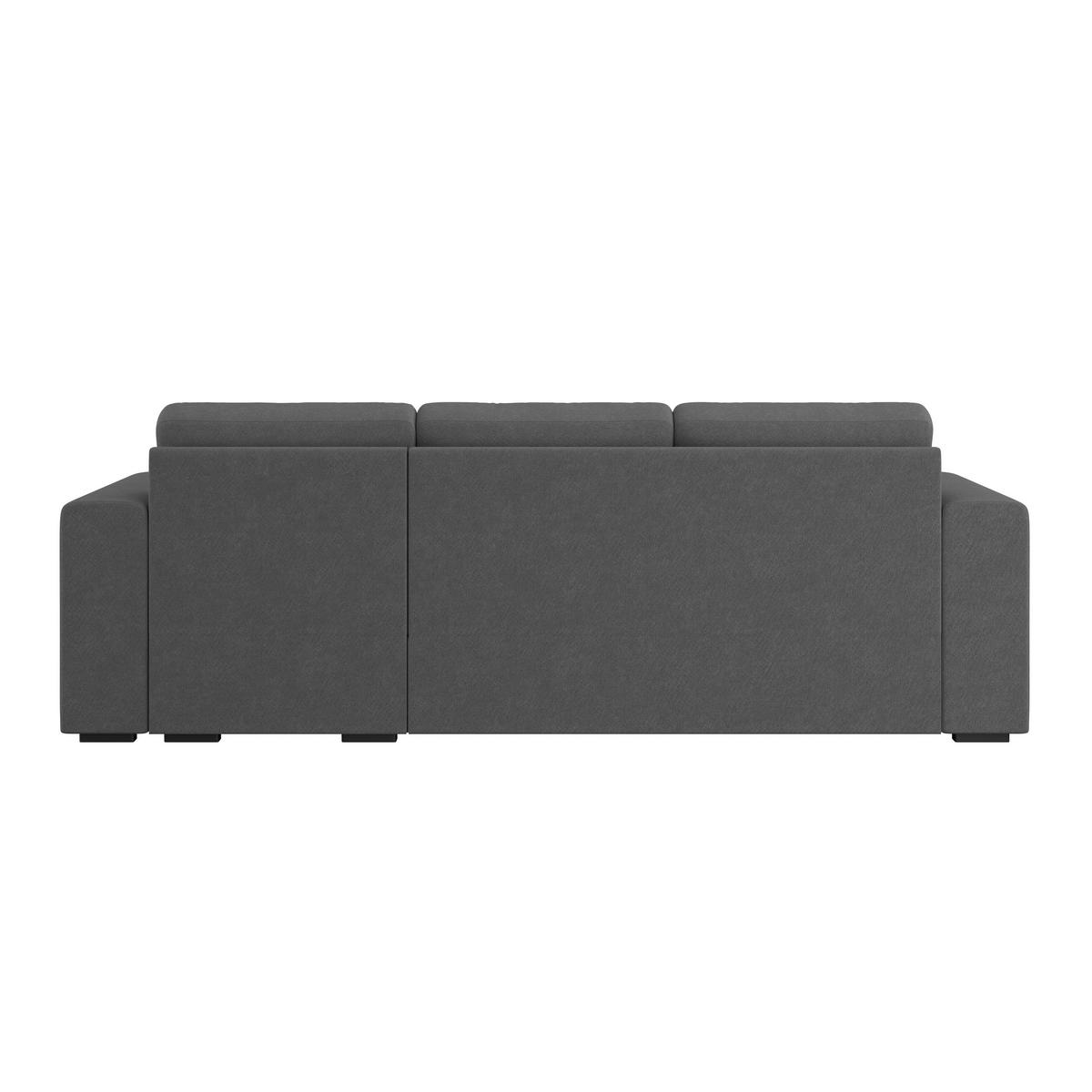 Kutna Garnitura Jan - antracit, Trend, tekstil (247/155cm)