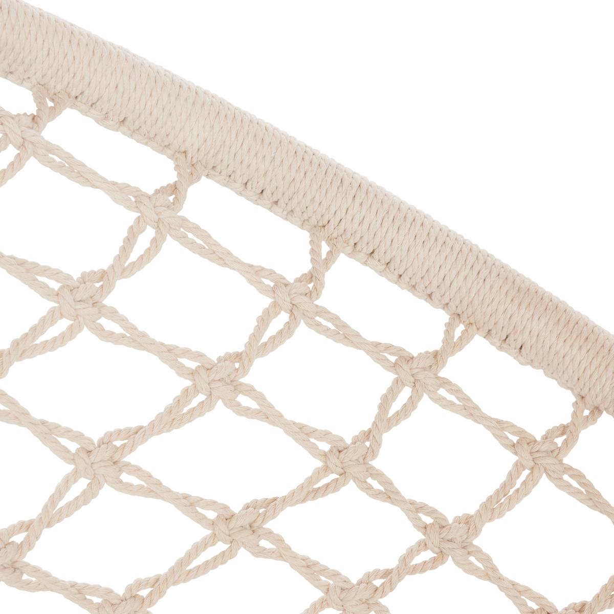 Fotoliu suspendat Valencia 1 - alb, Romantik / Landhaus, metal/textil (80/115-135/60cm) - Mömax