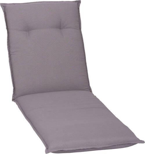 Liegenauflage Turin In Grau - Hellgrau/Grau, Modern (191/58/8cm) - Modern Living