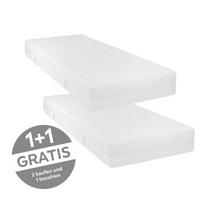 MATERAC-RDZEŃ/SPRĘŻYNY KIESZ. 7 ZONE POCKET SPRING MATTRESS - biały, Modern, tkanina (90/200cm) - Livetastic