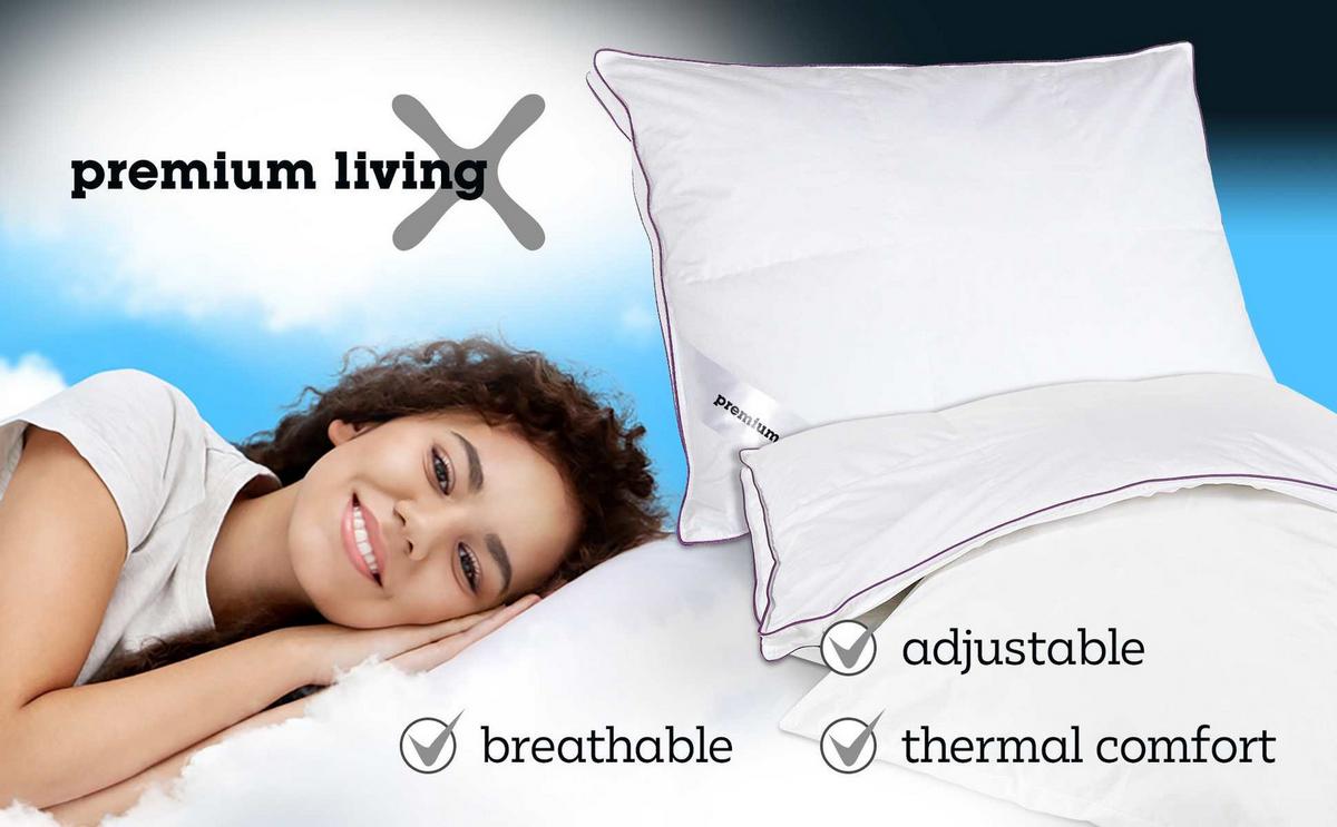 Jastuk Cushie Dual Hybrid 60x80cm - Basics, tekstil (60/80cm)