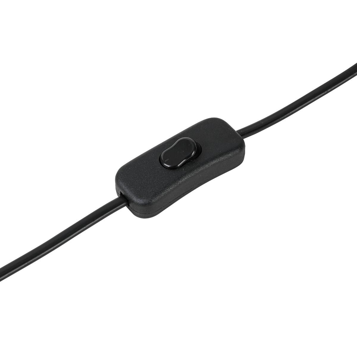 Svjetiljka Podna Nomp - crna, Lifestyle, metal/plastika (18/147cm) - Mömax