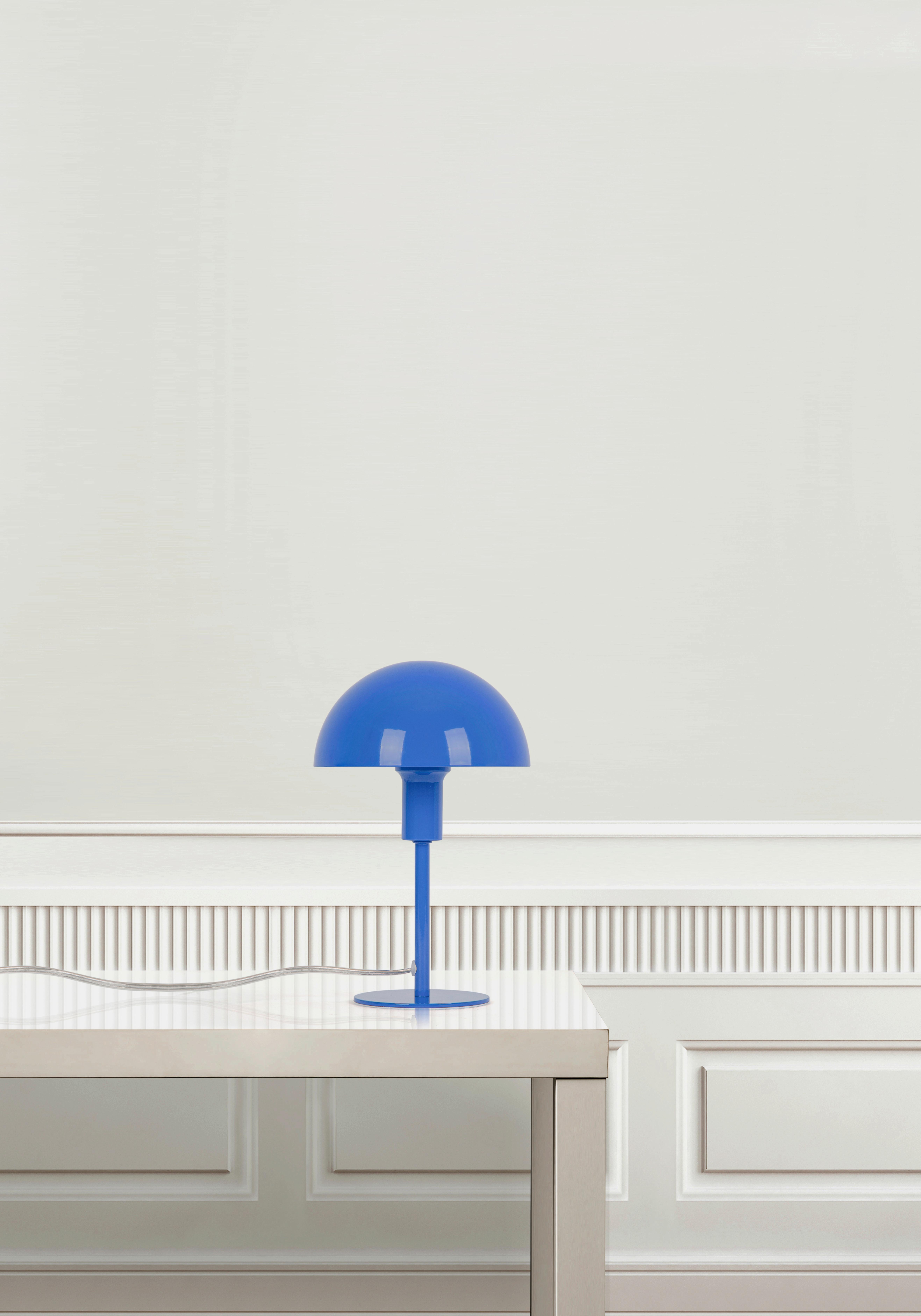 LAMPA STOŁOWA 2213745006 ELLEN MINI BLAU - niebieski, Design, metal (16/25cm) - Nordlux