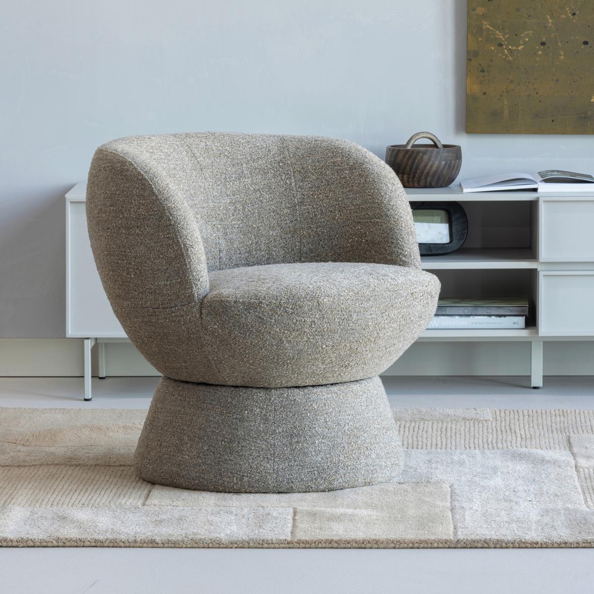 Cocktailsessel Shuffle Braun - Braun, Design, Textil (73/72/71cm) - Livetastic