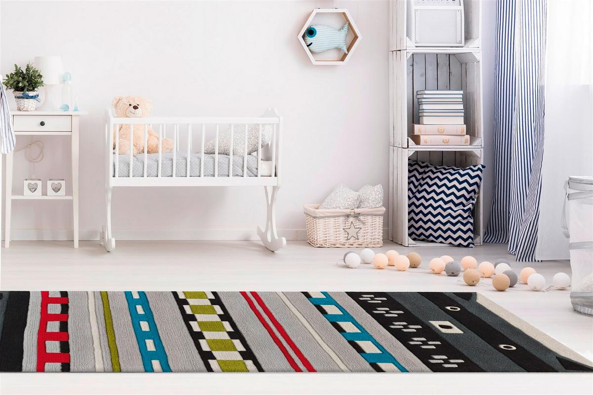 KINDERTEPPICH JOY 4174 MULTI COON 75 X 160 - Multicolor, Design, Textil (75/160cm) - Kayoom