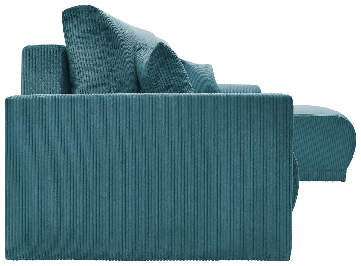 Kutna Garnitura Kim - tirkizna, Moderno, drvo (233/146cm) - Modern Living