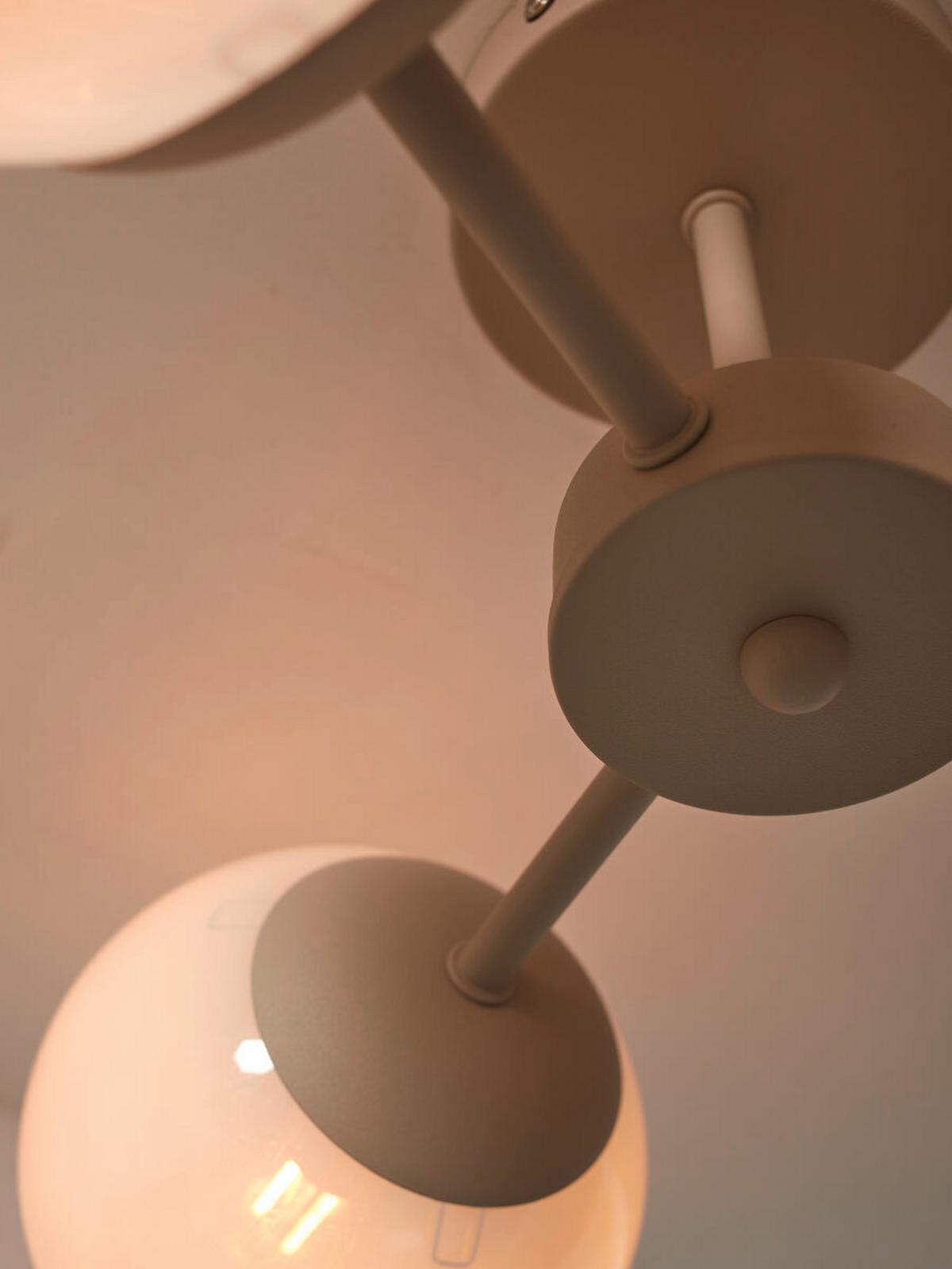 LAMPA WISZĄCA ASPEN/C3/W - biały, Trend, szkło (54/22,5cm) - It's about Romi