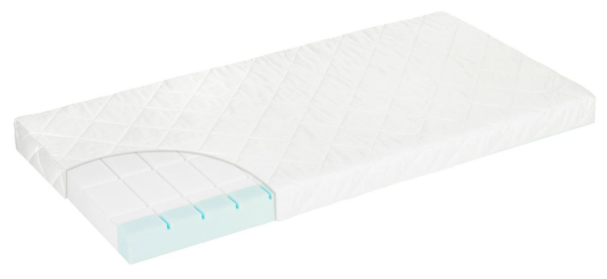MATERAC DZIECIĘCY 11204XXL - biały, Basics, tkanina (70/140cm) - Alvi