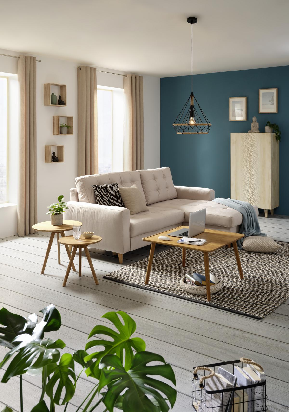 WANDREGALSET TOBY -BASED/SB- - Naturfarben, Romantik / Landhaus, Holz - Based