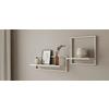 VÄGGHYLLPLAN SET ALFI -EXKLUSIV- -SB- - kashmir, Modern, metall/trämaterial (50/30/20/30/12/12cm) - Mömax