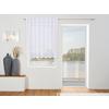 GARDINLÄNGD LEO TRANSPARENT 145CM - vit, textil (140/145cm) - Modern Living