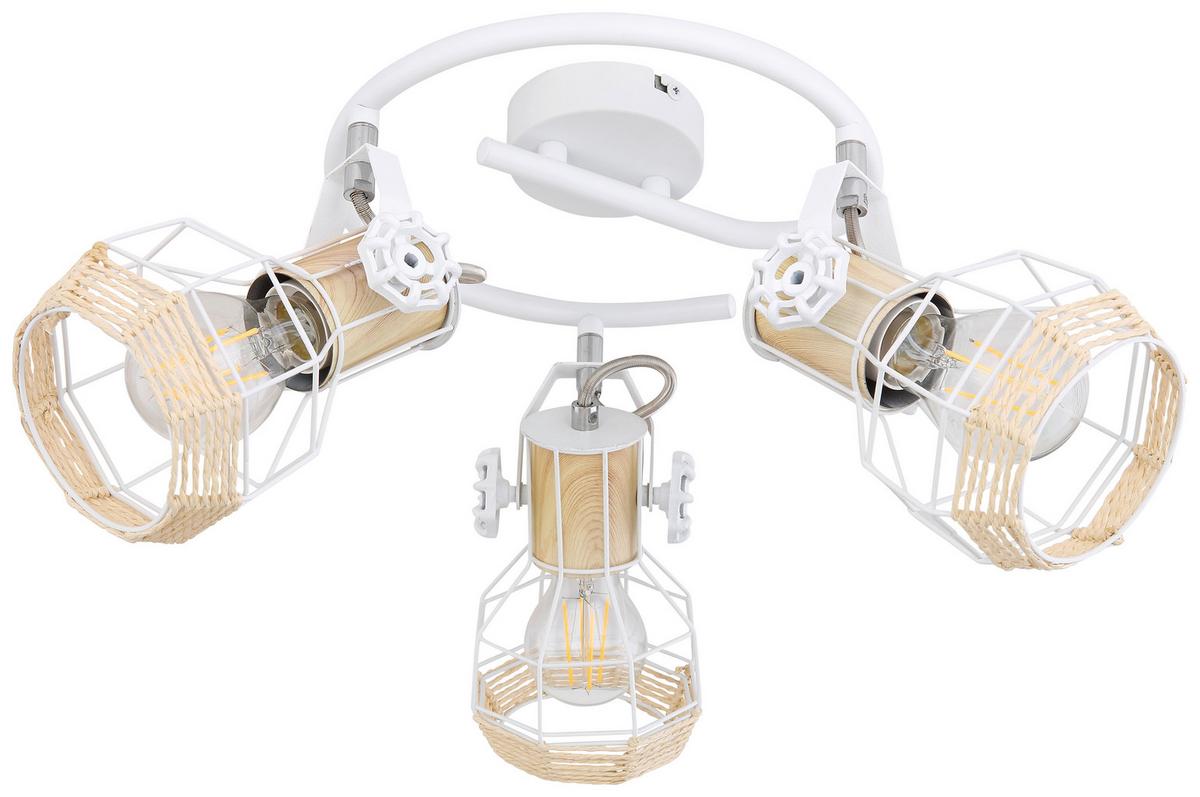 Reflektor Bana - bela, Basics, kovina (25/20cm) - Globo